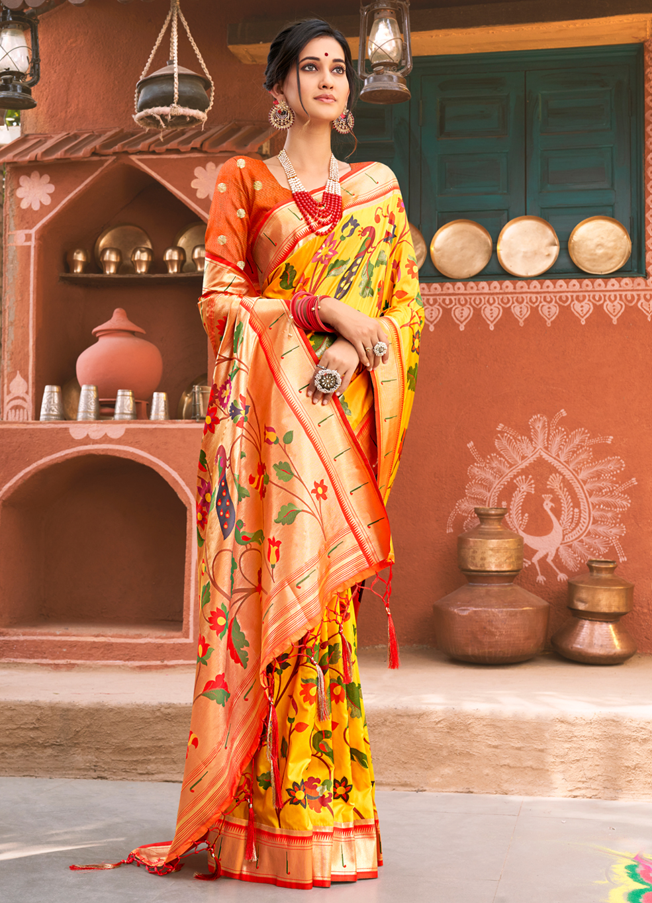 PRAGYA Paithani Silk