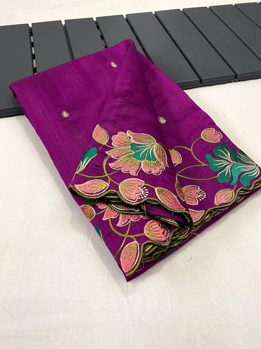 Amrita Premium Tussar Silk Saree