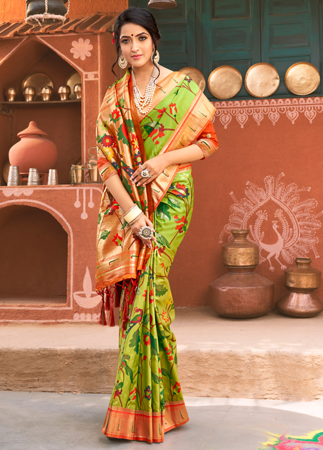 PRAGYA Paithani Silk