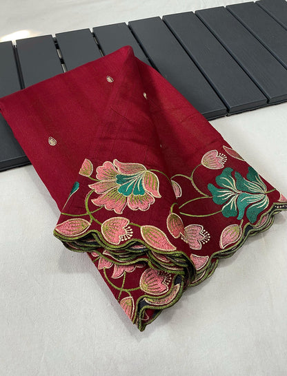 Amrita Premium Tussar Silk Saree