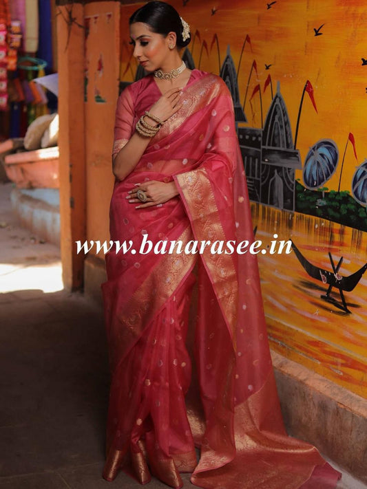 Kanchipuram Organza Saree