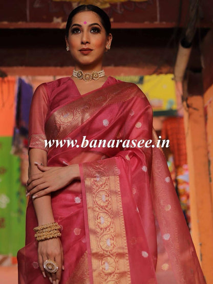 Kanchipuram Organza Saree