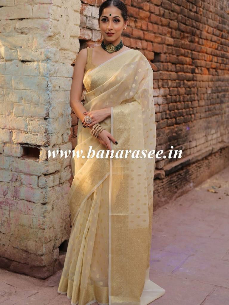 Kanchipuram Organza Saree