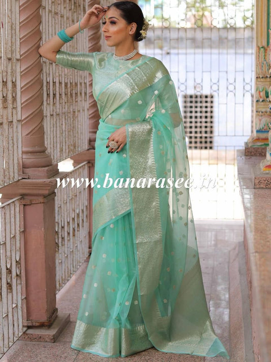 Kanchipuram Organza Saree