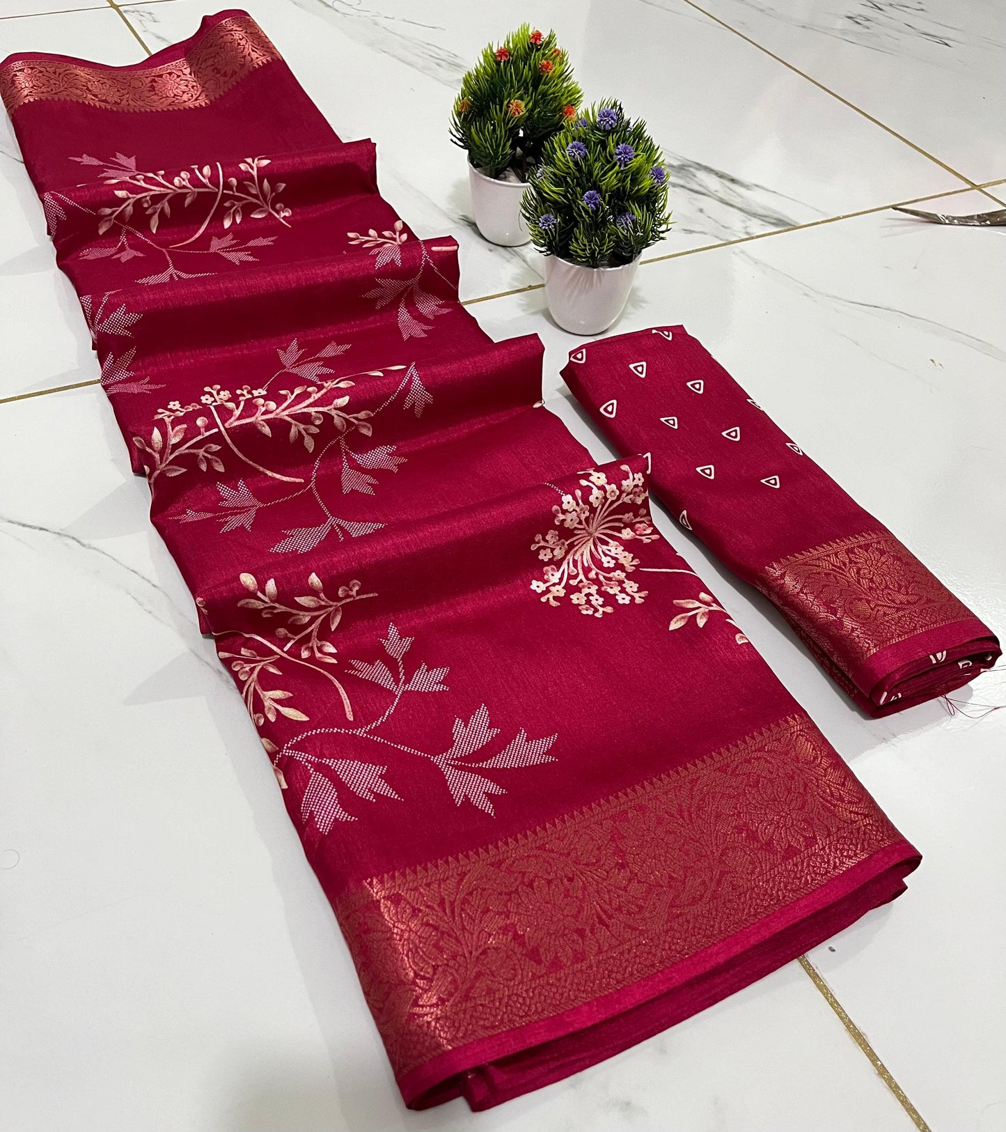 Dola silk saree