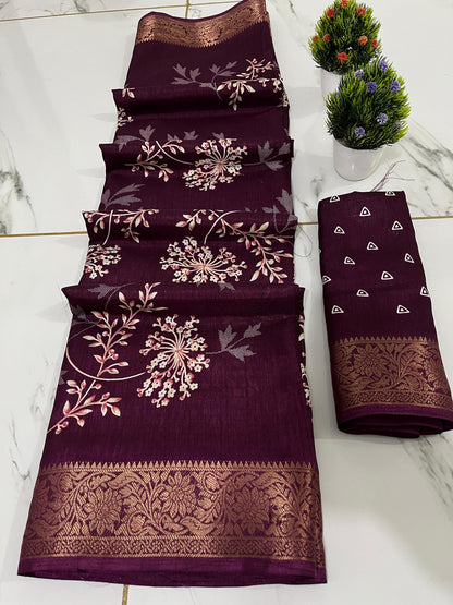 Dola silk saree