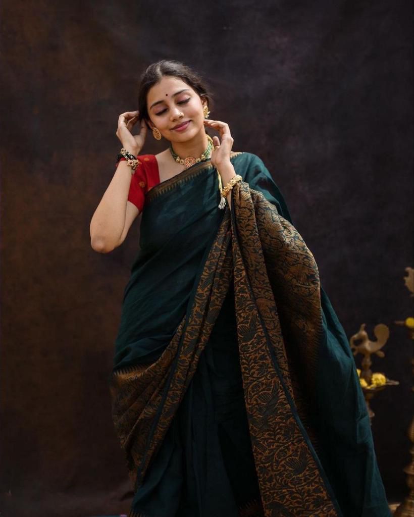 SOFT LICHI SILK SAREE