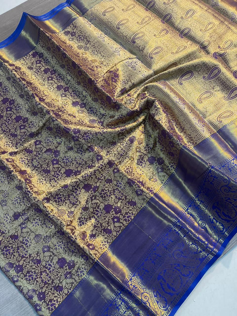 New Premium and High Quality Kanjivaram Soft and Smooth Silk Saree