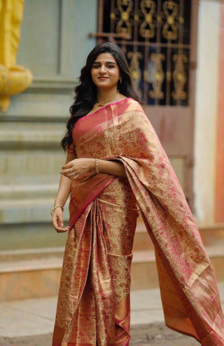 New Premium and High Quality Kanjivaram Soft and Smooth Silk Saree