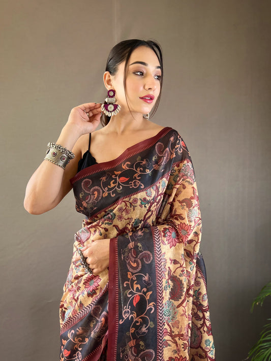 Multi-Digital Hand Picked Kalamkari Prints