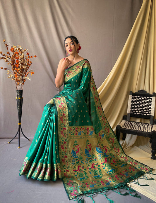 PURE PAITHANI SILK SAREE