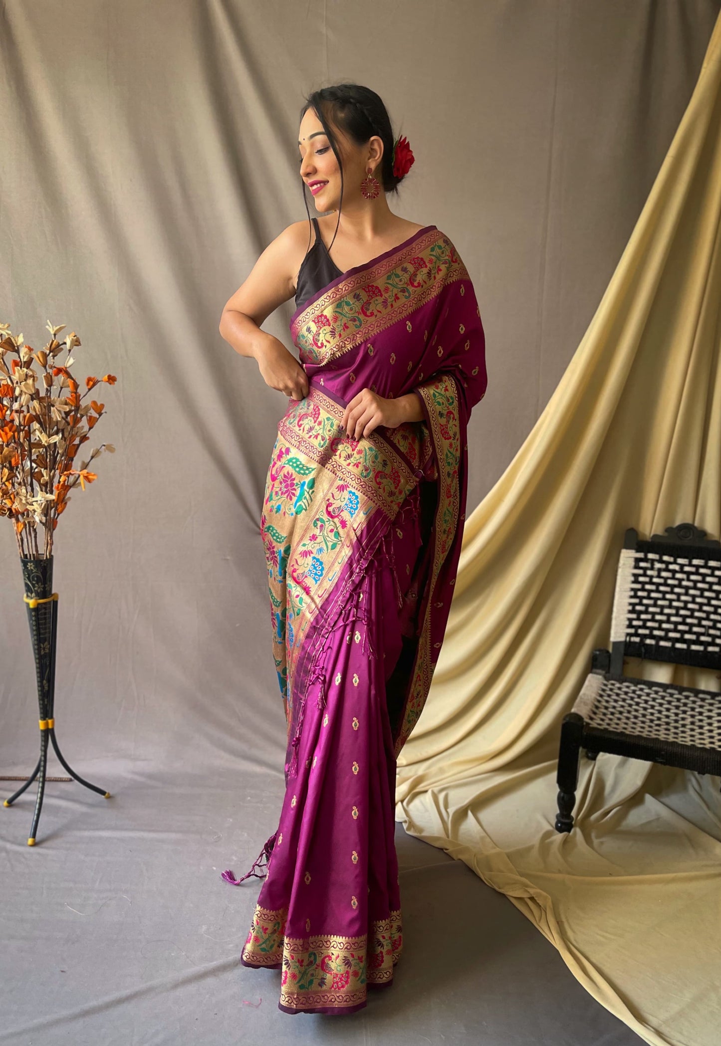 PURE PAITHANI SILK SAREE