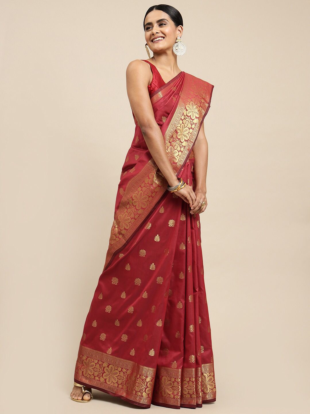 SOFT LICHI SILK SAREE