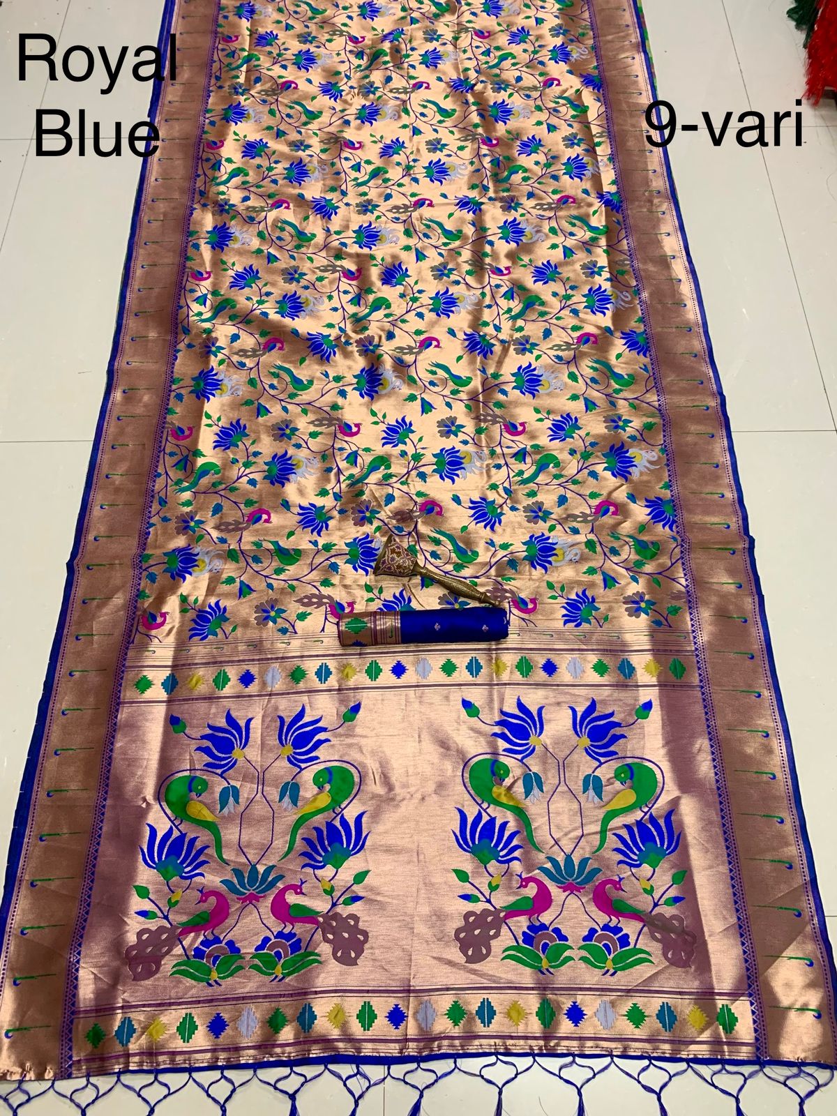 PURE SOFT KANCHIVRAM PAITHANI SILK