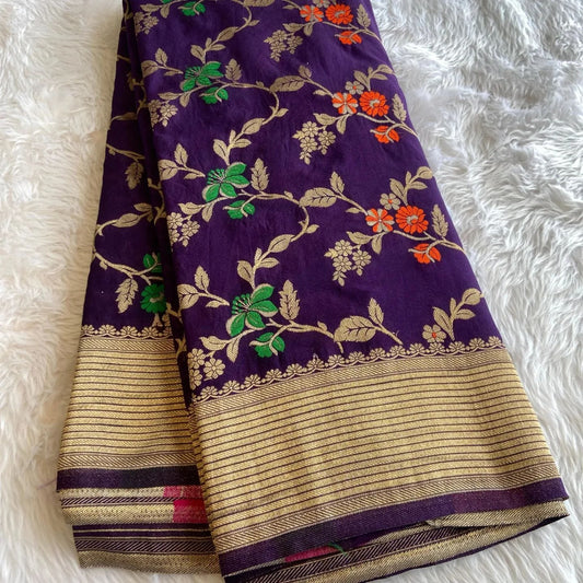 Pure Crepe Khadi Silk