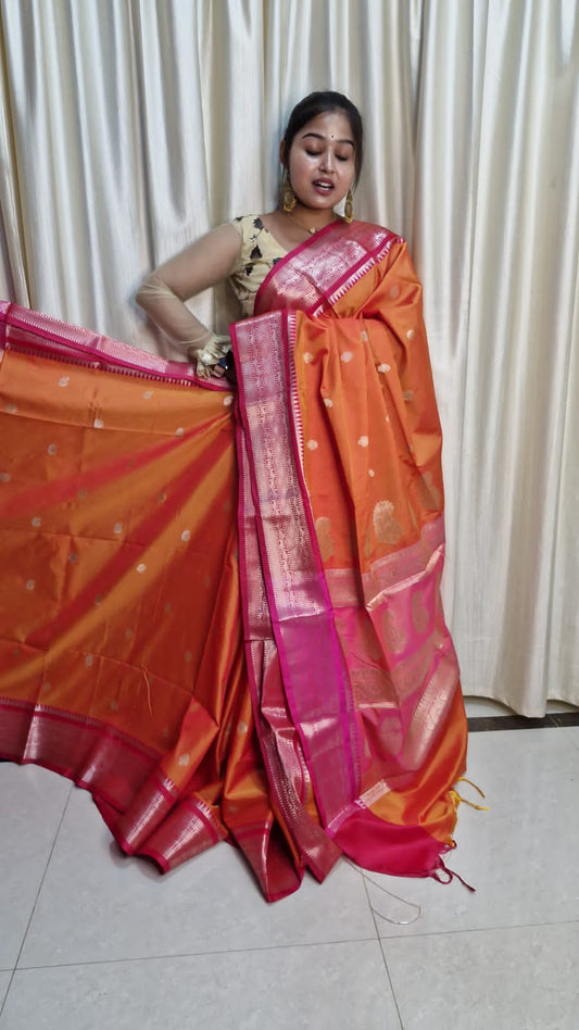 Muga Katan Saree