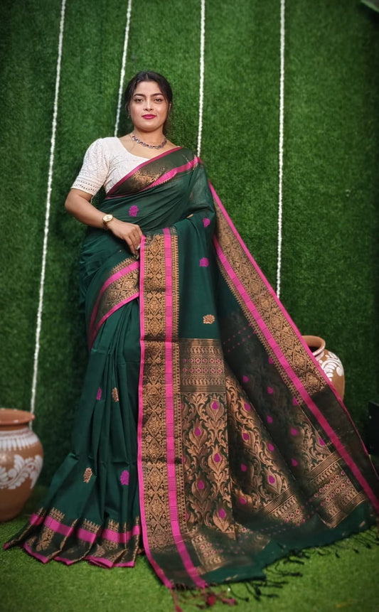 Cotton saree