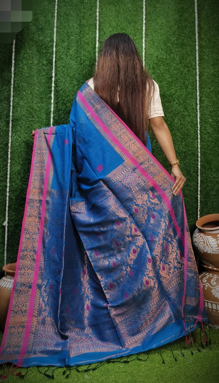 Cotton saree