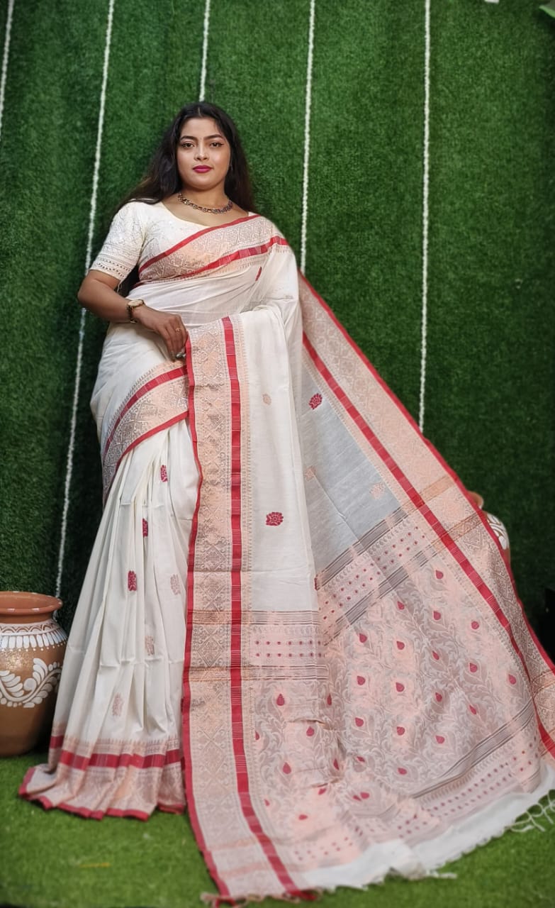 Cotton saree