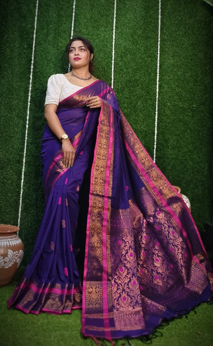 Cotton saree