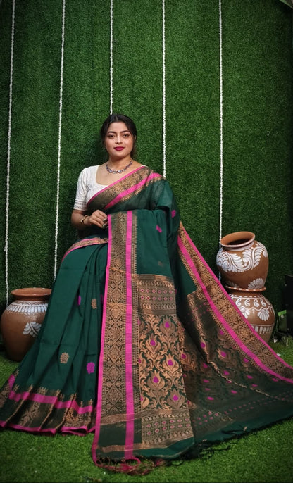 Cotton saree