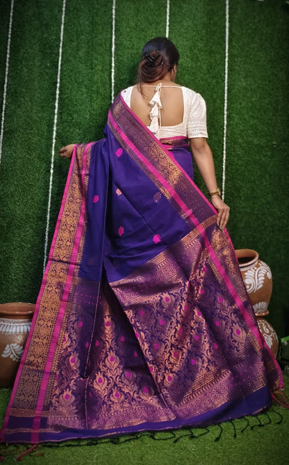 Cotton saree