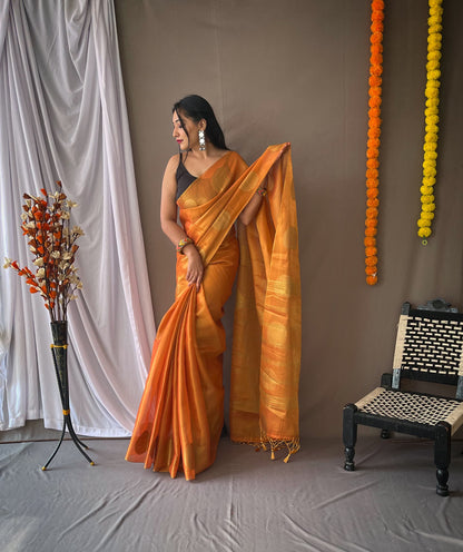 PURE TISSUE SILK SAREE