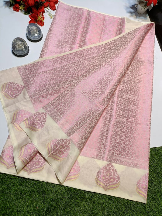 Exclusive Banarasi Warm Soft Silk Saree