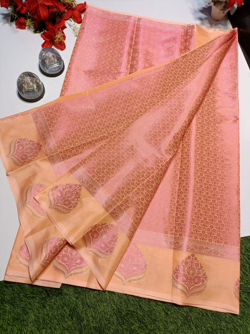 Exclusive Banarasi Warm Soft Silk Saree