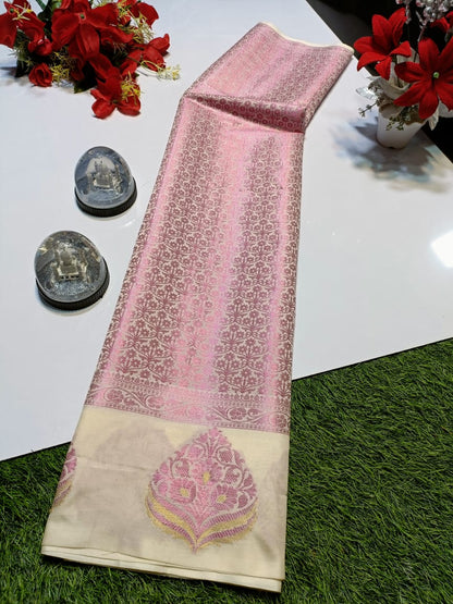 Exclusive Banarasi Warm Soft Silk Saree