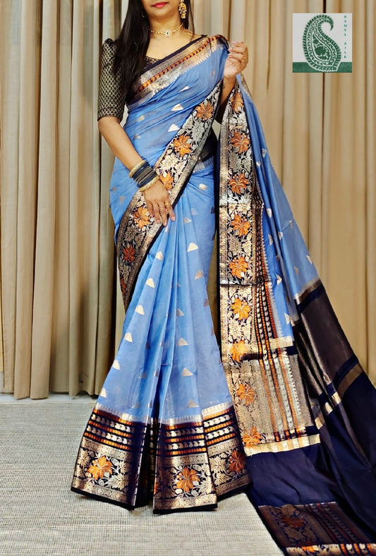 Exclusive Banarasi Warm Soft Silk Saree