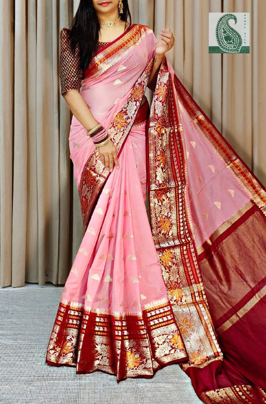 Exclusive Banarasi Warm Soft Silk Saree