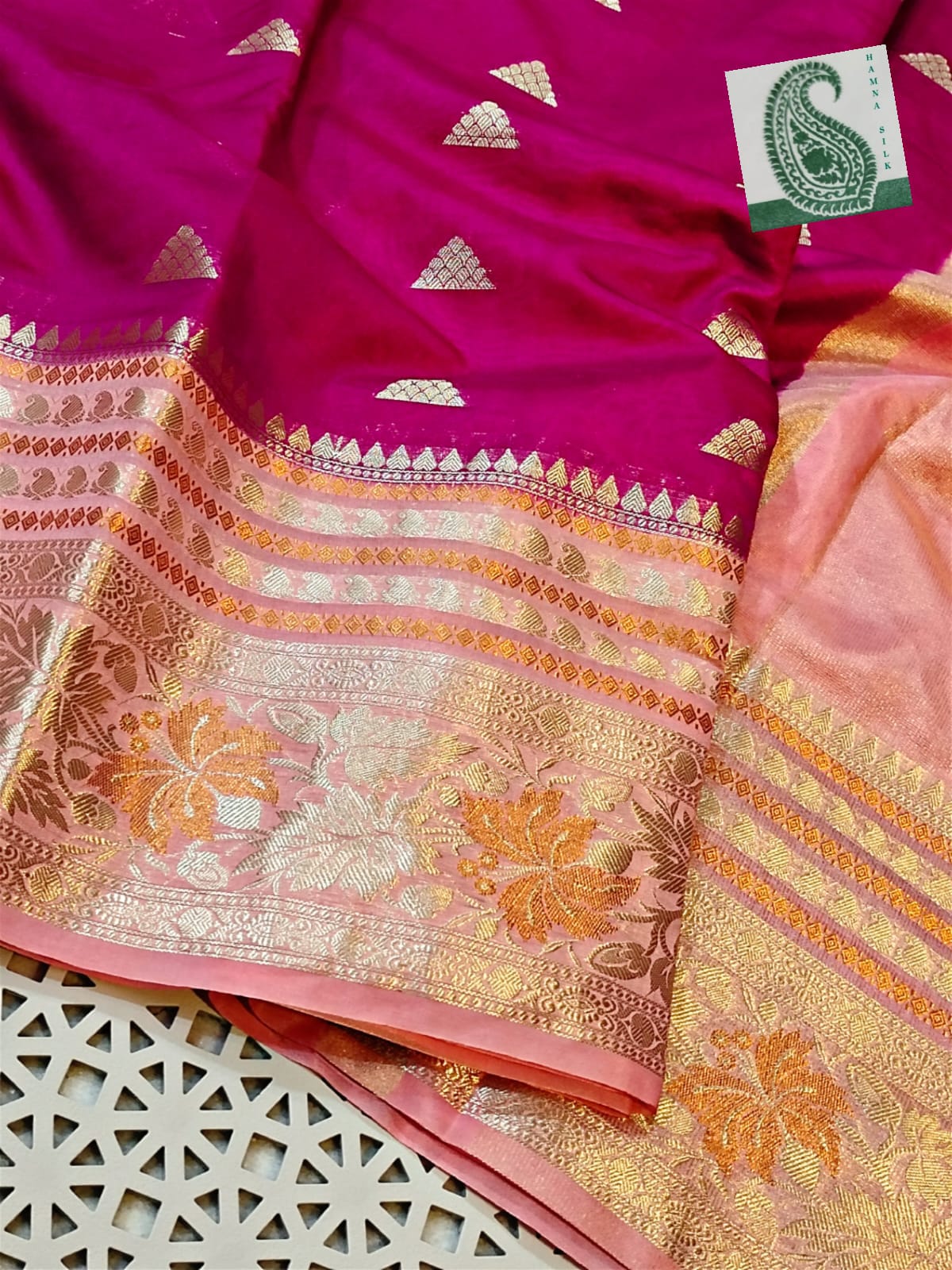 Exclusive Banarasi Warm Soft Silk Saree