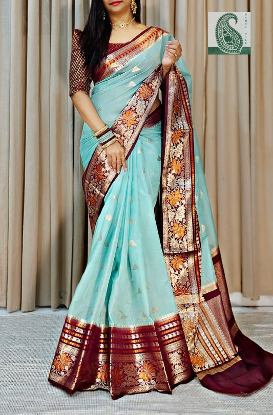 Exclusive Banarasi Warm Soft Silk Saree