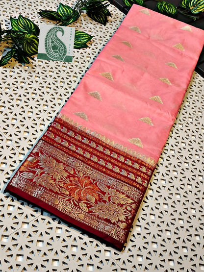 Exclusive Banarasi Warm Soft Silk Saree