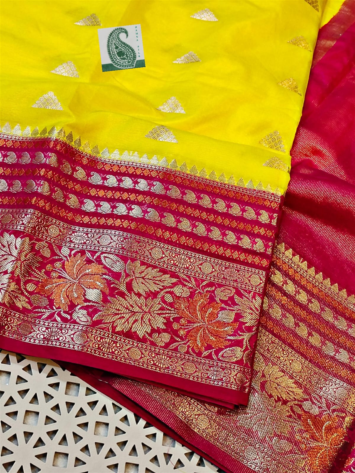 Exclusive Banarasi Warm Soft Silk Saree