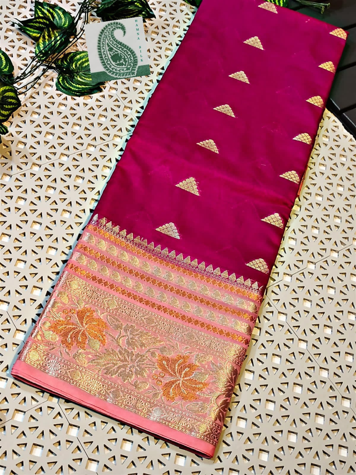 Exclusive Banarasi Warm Soft Silk Saree