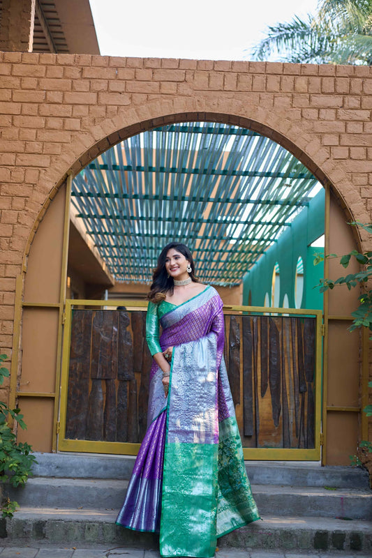 Grand Launch: Banarasi Handloom Pattu Silk Sarees with Heavy Zari Work