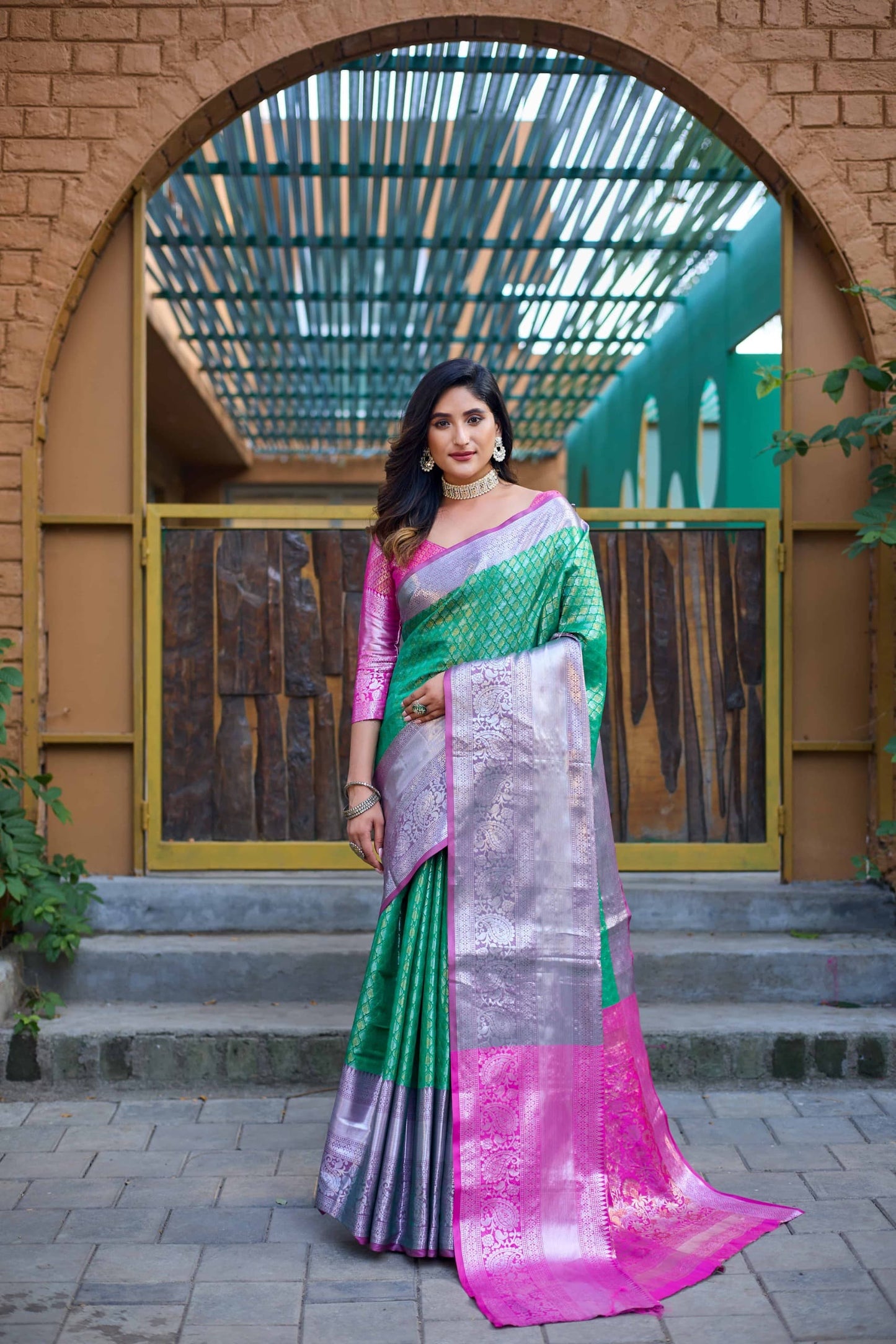 Grand Launch: Banarasi Handloom Pattu Silk Sarees with Heavy Zari Work