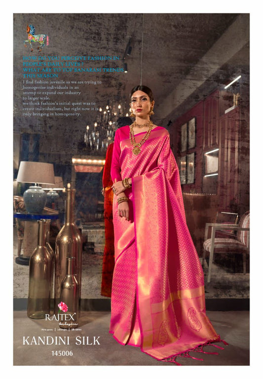 Girnar Fashion: Rajtex Kandini Silk Catalogue