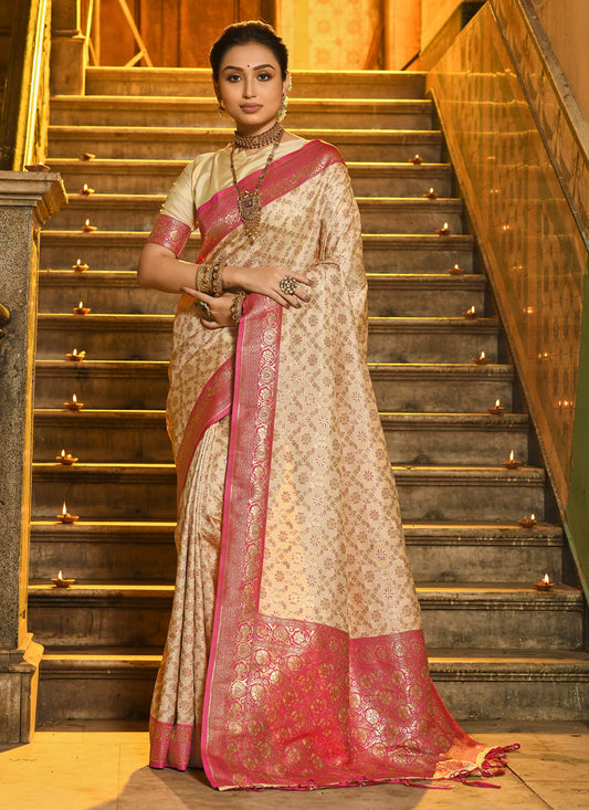 MINAKARI Banarasi Silk