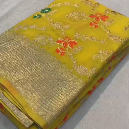 Pure Crepe Khadi Silk