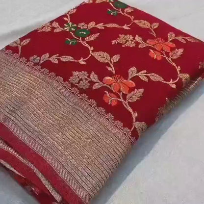 Pure Crepe Khadi Silk