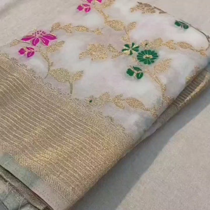 Pure Crepe Khadi Silk