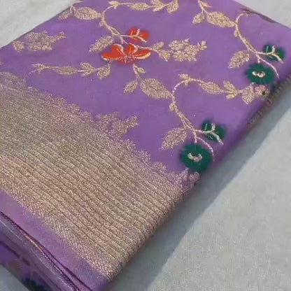 Pure Crepe Khadi Silk